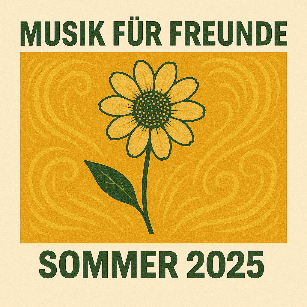 Cover Sommer 2025 – Musik für Freunde
